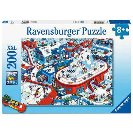 Puzzle XXL Ravensburger - Sports d'Hiver pour Enfants à Partir de 8 Ans - 200 Pièces