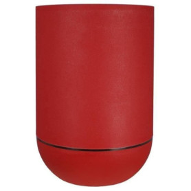 Bac à Fleurs Rond Riviera Granit Tulipe Rouge 50 cm
