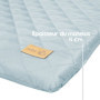 Matelas à langer ROBA Benny - 85 x 75 cm - Bleu clair