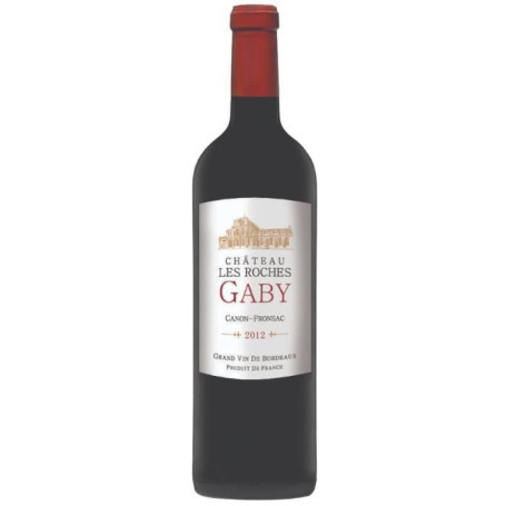 Château Les Roches Gaby 2012 - Vin Rouge de Bordeaux AOC Canon-Fronsac