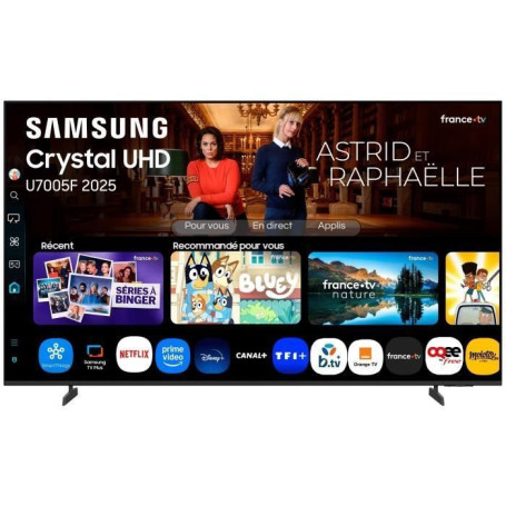 Téléviseur LED Samsung 85U7005F - 85 pouces 4K UHD avec HDR10+ et Smart TV