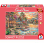 Puzzle 1000 pièces - Paysage en Or du Soir par Chuck Pinson