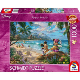 Puzzle Disney Minnie & Mickey à Hawaii - 1000 pièces