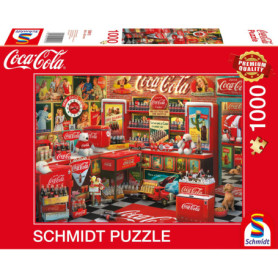 Puzzle Coca Cola Nostalgie 1000 pièces - Schmidt Spiele