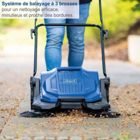 Balayeuse S800 SCHEPPACH - Nettoyage Efficace jusqu'à 2600m²