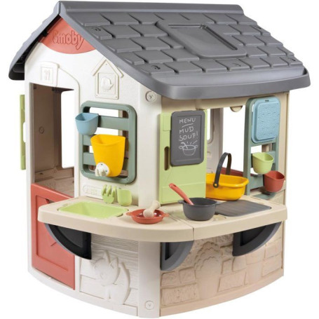 Maisonnette de Cuisine Mud Cooking House - Smoby - Fabriquée en France