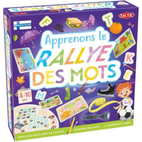 Apprenons le Rally des Mots - Jeu éducatif amusant pour enfants