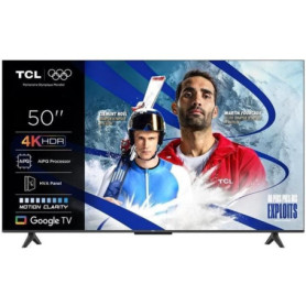 Téléviseur LED TCL 50P6K 50" 4K UHD avec Google TV