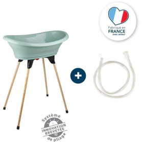 Kit Baignoire Vasco THERMOBABY - Vert Sauge Pratique et Design