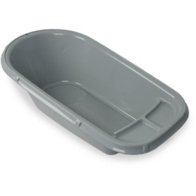 Baignoire Bébé Luxe Gris Charme - THERMOBABY, Stable et Pratique