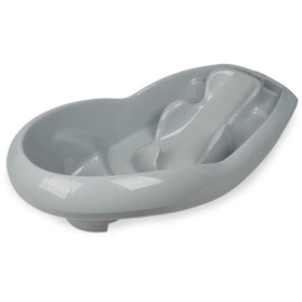 Baignoire Ergonomique Lagon Gris Charme pour Bébé