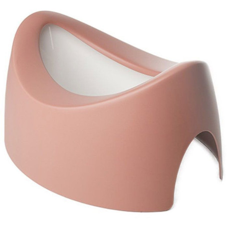 Pot d'apprentissage ergonomique POTTYBOO - Rose et Blanc