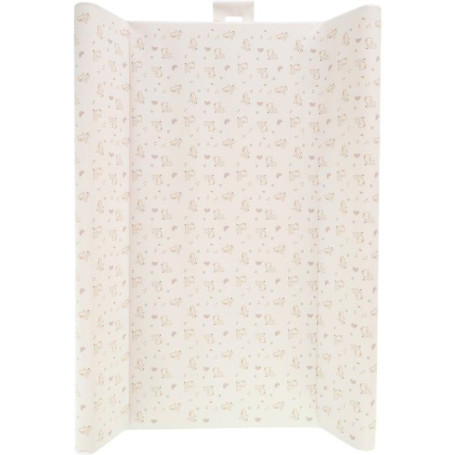 Matelas à Langer TINEO Profilé PVC avec Motif Lapins - Confort et Hygiène