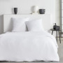 Parure de lit Essential TODAY - Housse de couette et taies - 220x240 cm - Blanc crépon