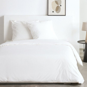 Parure de lit Essential TODAY - Housse de couette 220x240 cm - Effet lavé blanc