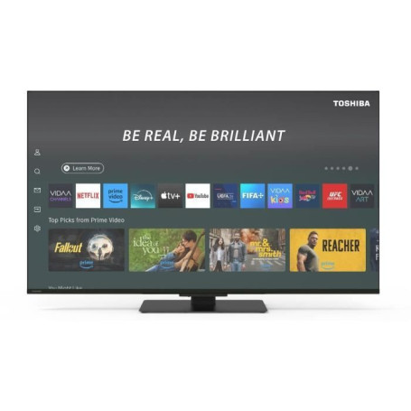Téléviseur LED TOSHIBA 65'' 4K UHD avec Dolby Vision et Smart TV