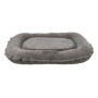 Coussin Orthopédique pour Chien TRIXIE Vital LENNOX - Ovale en Tissu Chenille - 70 x 55 cm - Gris