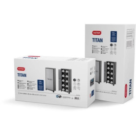 Armoire Utilitaire KETER TITAN - Rangement Pratique et Élégant - 44 x 80 x 182 cm