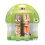 Coffret de 4 Figurines Écureuils - Famille Simon Klorofil