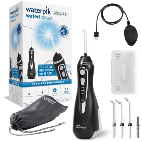 Hydropulseur Waterpik WP-582 Advanced Rechargeable Sans Fil