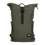 Sac à dos Weather Report Bronze Roll Top Kaki Résistant aux Intempéries