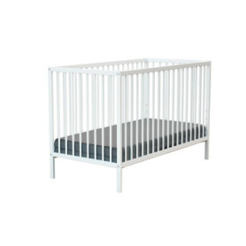 Lit bébé en bois 60x120 ONE Blanc - Confort et sécurité