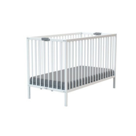 Lit Bébé Pliant WEBABY FLEX 60 x 120 cm - Blanc Pratique et Élégant