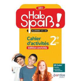 Hab'spaß ! Neu - Allemand 2ème année - Cahier - élève