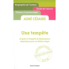 Une tempête, d'après la Tempête de Shakespeare