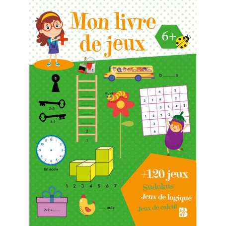 Mon livre de jeux 6+