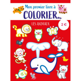 Mon premier livre à colorier - Les animaux