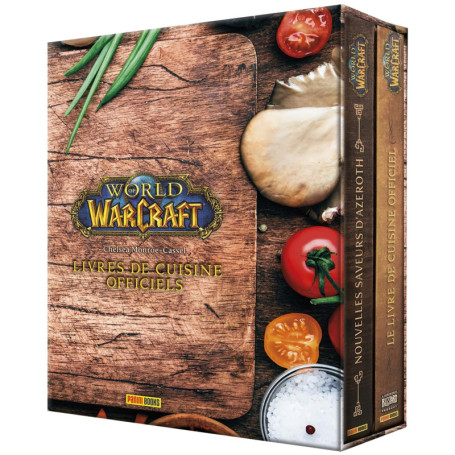 World of Warcraft : Coffret 2 livres de cuisine officiels