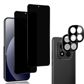 IBETEK Verre Trempé pour Xiaomi Redmi Note 15 Pro 5G, Anti-Espion Anti-Spy Privacy Film Protection Vitre, Écran Privé Protecteur