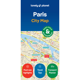 Paris City Map 2ed -anglais-