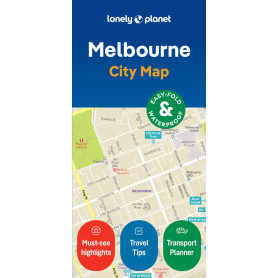 Melbourne City Map 2ed -anglais-