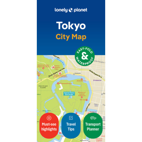 Tokyo City Map 2ed -anglais-