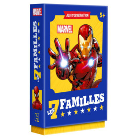 MARVEL - Jeu de cartes - 7 familles