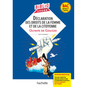 BiblioLycée - Déclaration des droits de la femme et de la citoyenne, de Gouges