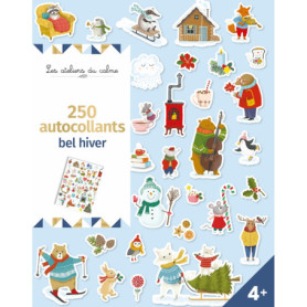 250 autocollants - Bel Hiver