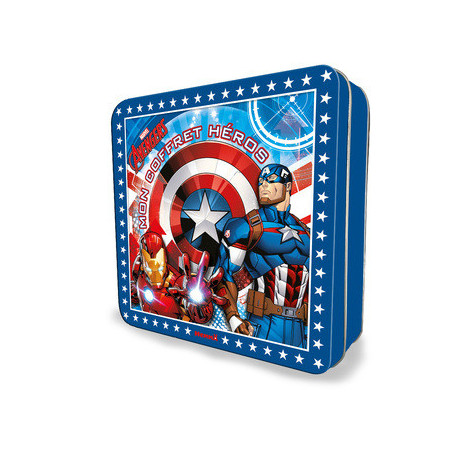 Marvel Avengers - Coffret métal Disney - Mon coffret héros