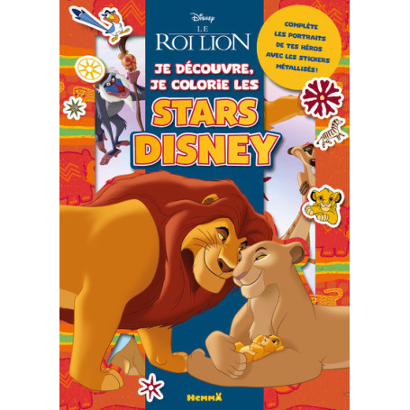 Disney Le Roi Lion - Je découvre, je colorie les stars Disney