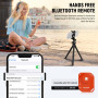 NEEWER Mini Trépied Flexible Caméra Smartphone avec Télécommande, Perche à Selfie Vlog avec Phone Holder et Action Camera Adapte