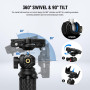 NEEWER Mini Trépied Flexible Caméra Smartphone avec Télécommande, Perche à Selfie Vlog avec Phone Holder et Action Camera Adapte