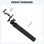 NEEWER Mini Trépied Flexible Caméra Smartphone avec Télécommande, Perche à Selfie Vlog avec Phone Holder et Action Camera Adapte