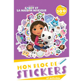 Gabby et la maison magique - Bloc de stickers et activités