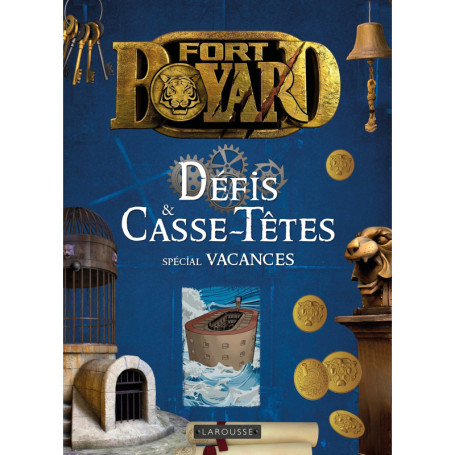 Défis et casse-têtes de Fort BOYARD - cahier de vacances adultes