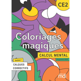 Coloriages magiques - CE2 - Fichier à photocopier