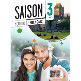 Saison 3 - Niv. B1 - Livre + DVD-rom