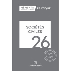 Mémento Sociétés civiles 2026