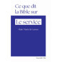 Ce que dit la Bible sur le service